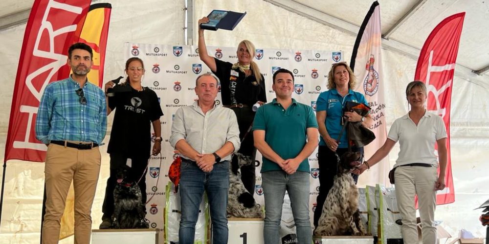 Neus Jaume, segunda en el Campeonato de España de San Huberto 2022