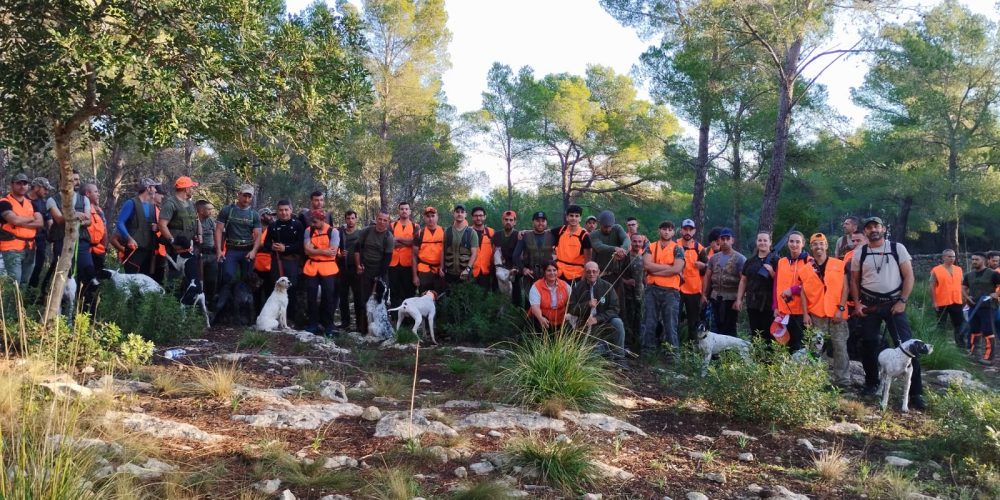 Víctor Ramón, Juan Ferrer y Jorge Natera ganan el Campeonato de Baleares de Caza Menor con Perro 2024