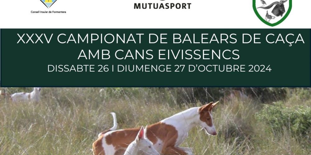 Llega el XXXV Campeonat de Balears de Caça amb Cans Eivissencs
