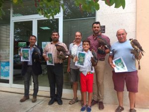 Imagen de la presentación del manual moderno de Cetrería