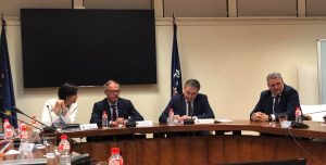Reunión de la Real Federación Española de Caza con el Consejo Superior de Deportes