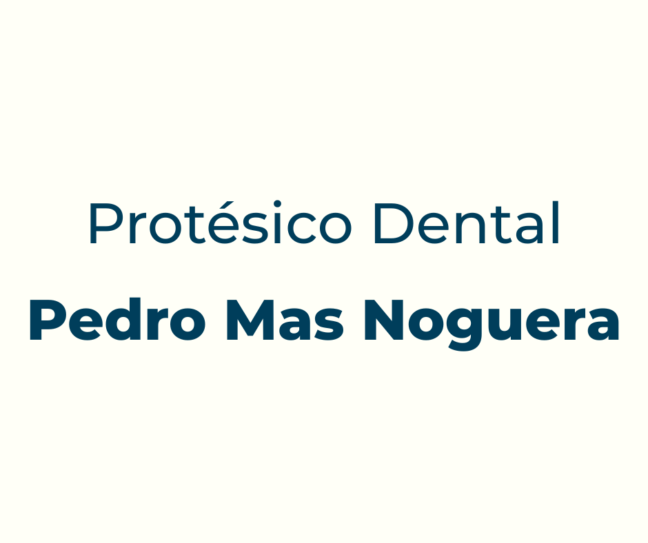 logo Protesico dental pedro mas noguera balcaza