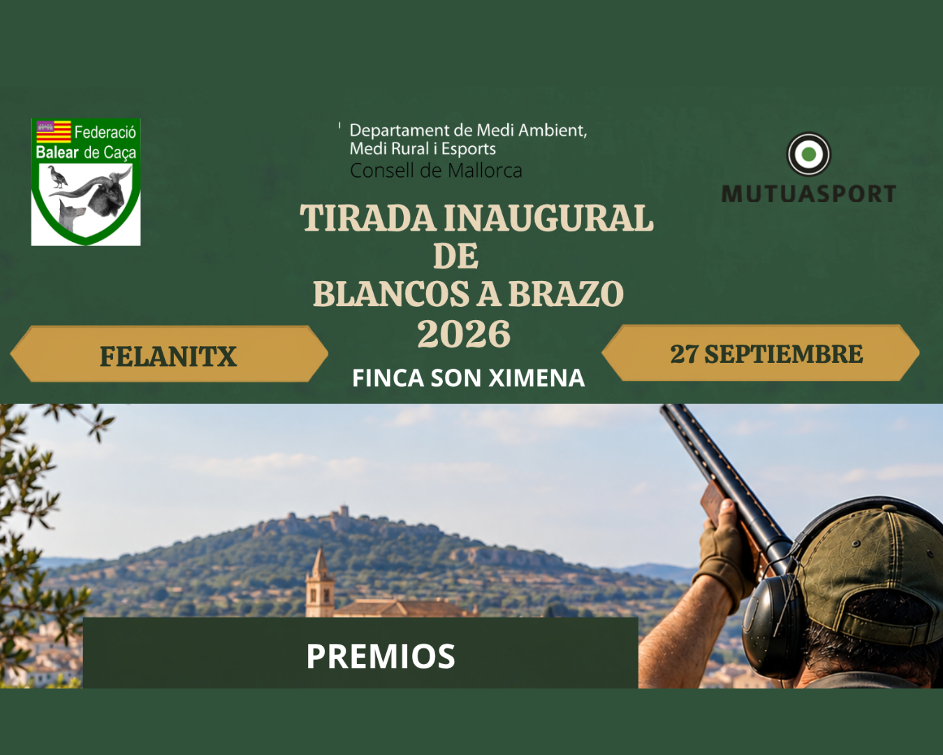Premios de la Tirada Inaugural de Blancos a Brazo 2026