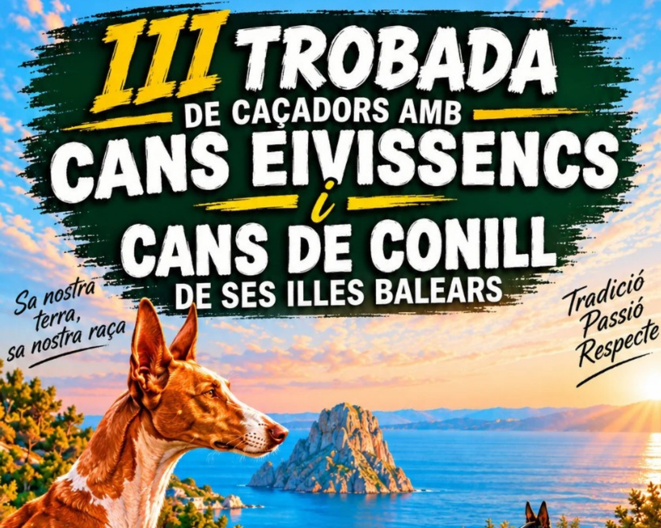 cartell trobada cans eivissencs