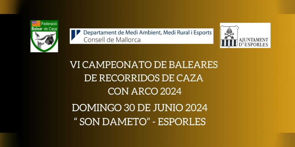 Llega el Campeonato de Baleares de Recorridos de Caza con Arco