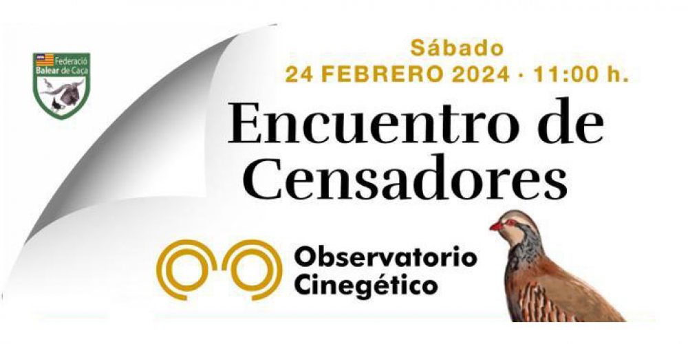 Marta Lliteras participa en el Encuentro de Censadores