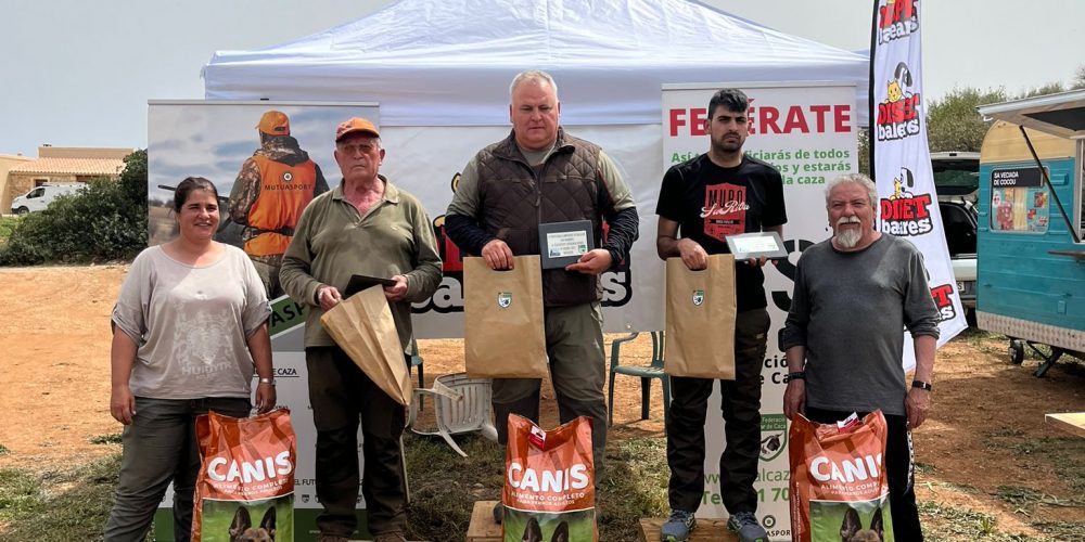 Celebradas la primera y segunda prueba puntuables del Campeonato de Baleares San Huberto 2024